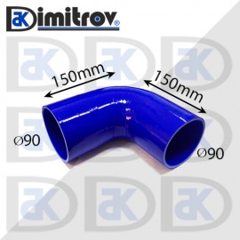 Маркуч коляно Ø 90 - 150 х 150 мм